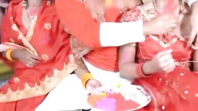 Holi par 3some sex yaadgar chudai Indian porn