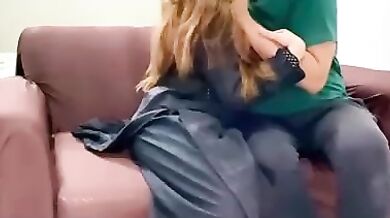 Husband ke Boss se mulakat chudai majbori thi
