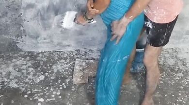 Stepsister aur main Safedi karte hue sex kiya uski porn video