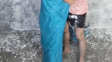 Stepsister aur main Safedi karte hue sex kiya uski porn video