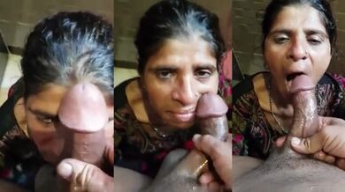 Chachi ne chusa chacha ke lund ka bada mushroom jaisa topa