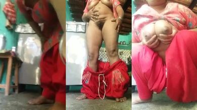 Biwi ne shalwar kameez se dikhaye mamme, fuddi aur badi gaand!