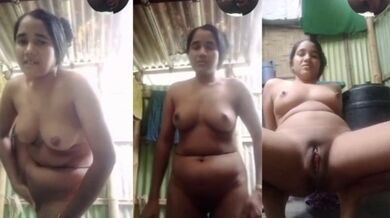 Karachi ki sexy aurat ne nangi hoke banaya Paki Nude XXX MMS