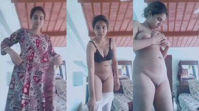 Juicy boobs wali nangi Pakistani ladki ka Nude XXX MMS