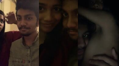 Girlfriend ko chooste hue boyfriend ne banaya Porn Clip