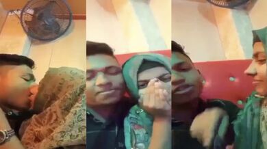 Hotel mein yaar ke sath muh kaala karti sexy Indian girl
